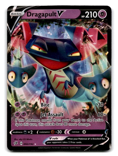 POKEMON TCG MALAMAR V 121/192 SWSH REBEL CLASH ULTRA RARE!! | eBay