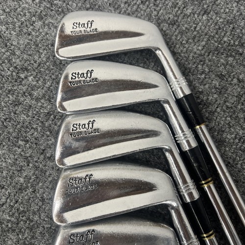 Wilson Staff Tour Blade 3-9 Irons -R Original Steel Shaft - '79 Pre FG-17 - Picture 2 of 10