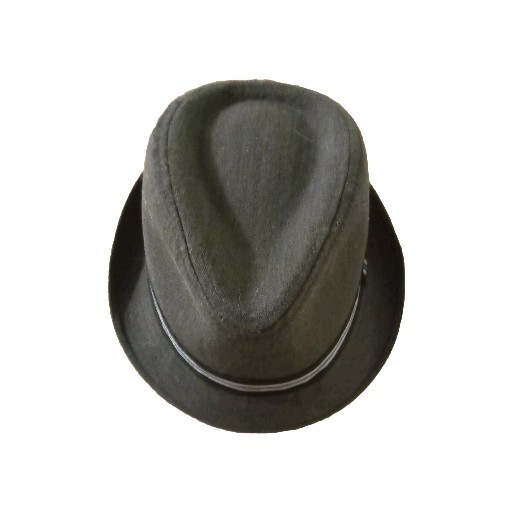 Calvin Klein Vintage Gray Fedora Hat Y2K Rare One Size