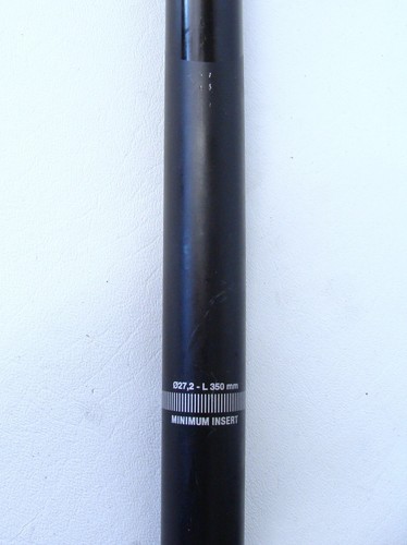 ~ Deda Elementi Zero 2 Alloy Seatpost 27.2mm x 350mm Road / Mountain Black ~ - 第 6/7 張圖片