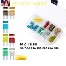 30-140pcs Micro2 ATR APT 5A 7.5A 10A 15A 20A 25A 30Amp Blade Fuses  Fuse Clip