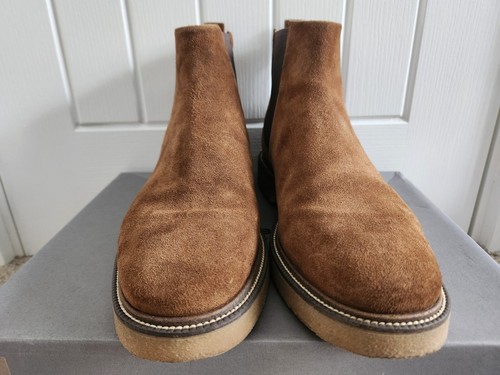 Bota Chelsea Vagabond para hombre de gamuza de cuero Reino Unido 6-6,5 EUR 40 en caja PVP £100+ - Imagen 4 de 12