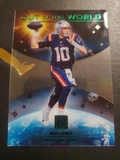2021 MAC JONES CLEARLY DONRUSS OUT OF THIS WORLD SSP /25 BEAUTY MINT