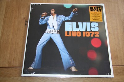 Elvis Presley Sony RCA Black Vinyl LP Live 1972 NEW SEALED