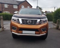 Spoiler Stange Passend FüR Nissan Navara D23/Np300 2016 + Vorne Edelstahl Bumper