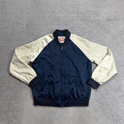 LEVI`S Herren Bomberjacke Jacke Gr. S Übergangsjacke College Bomber 7316 Blau