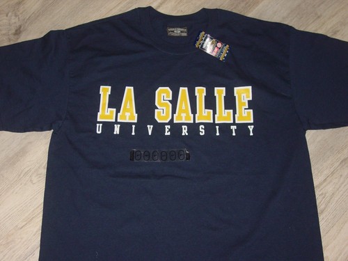 Camiseta LA SALLE LaSalle University EXPLORERS BALONCESTO NUEVA CON ETIQUETAS NUEVA talla... GRANDE - Imagen 6 de 9