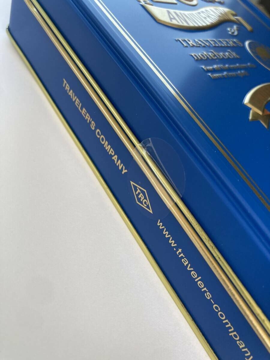 TRAVELER'S notebook Mini 10周年記念 キャメル 10th Anniversary Can Set Camel / 10周年缶セット キャメル