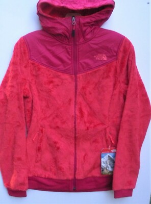 The North Face Womens Oso Hoodie Fleece Jacket- E660- M- Rambutan Pink - New