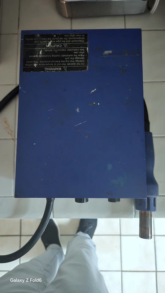 Estación de retrabajo de aire caliente HAKKO FR-801 usada Foto 4 de 4