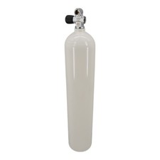 Aluminiumflasche 5,7Liter 207bar mit Erweiterbares Monoventil G5/8" LA Links