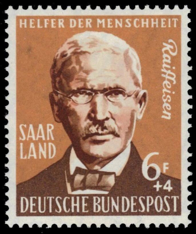 SAAR B123 - Relief Fund "Friedrich Wilhelm Raiffesisen" (pb55837) - Image 1 of 1