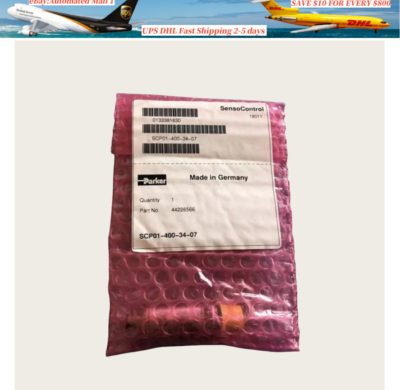 #ad NEW Parker pressure sensor SCP01 400 34 07 DHL shipping $550.00