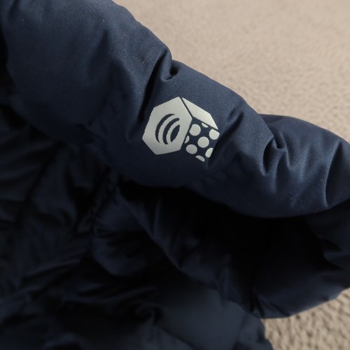 Mountain Hardwear Jacket Mens L Blue Polyester 750 Fill Duck Down Puffer QShield - Picture 6 of 12