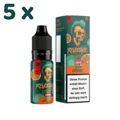 Revoltage GREEN ORANGE 5x 20mg/ml Nikotin, 10ml Liquid 50/50