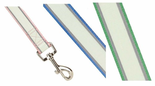 Dog Leads Glow Reflective Durable Safety For Night Walks - Choose Size & Color - Picture 6 of 11
