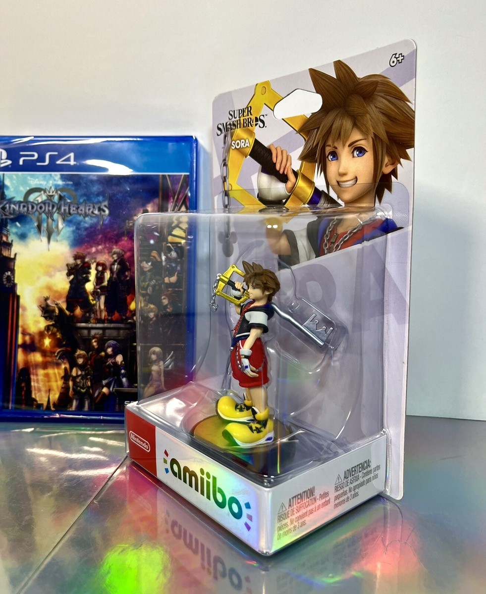 2024 Super Smash Bros Ultimate SORA Amiibo & Kingdom Hearts III