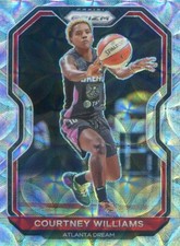 2021 Panini Prizm WNBA COURTNEY WILLIAMS #6 PREMIUM BOX SET SCOPE PRIZM #78/99