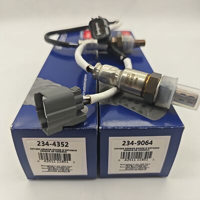 2x DENSO Oxygen O2 Sensor Up & Down For 05-06 Honda CR-V 2.4L 234-4352/9064 NEW