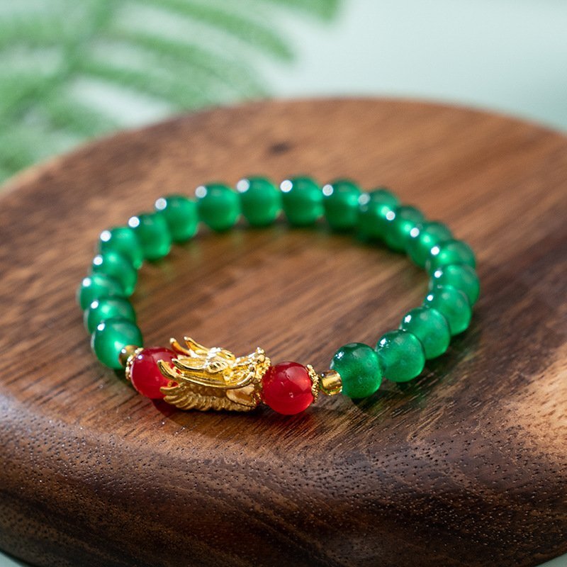 2 Stuks Verstelbare Gevlochten Lucky Red Black Rope Feng Shui Pixiu Pi Yao Armbanden