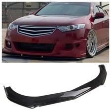 For Acura Tsx 2009-2014 Black Front Bumper Splitter Spoiler Lip Body Kit Us