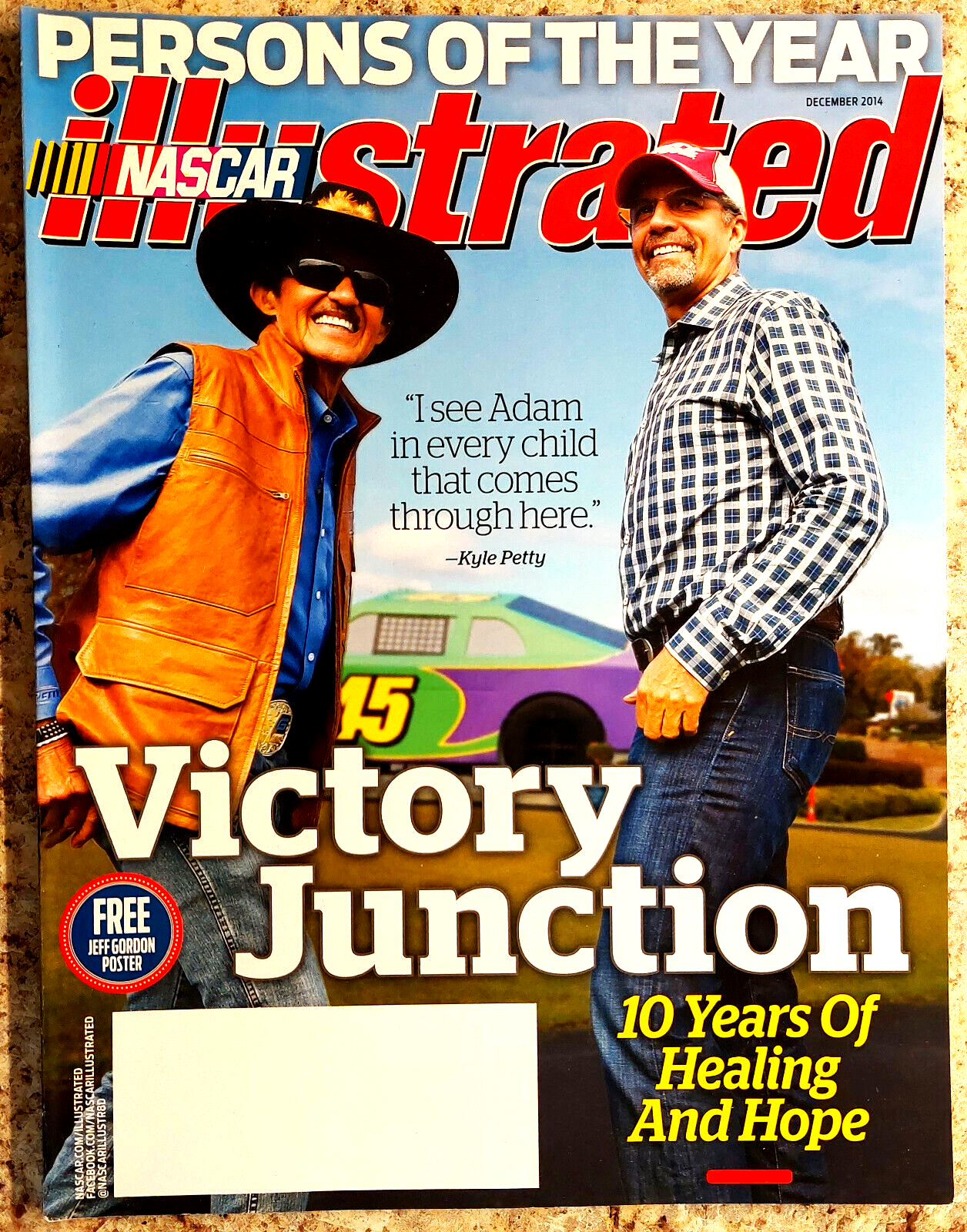 NASCAR Illustrated magazine, December 2014, articles, news, great pics
