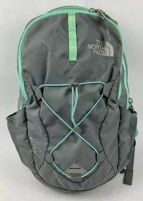 mint green north face backpack