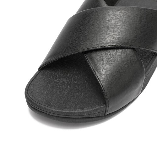 Zapatillas Fitflop Mujer Cuero Correas Cruzadas Sandalias Mules Playa Plataforma Zapatos - Imagen 31 de 39