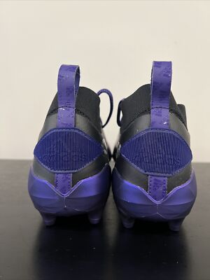 Size 12.5 Adidas Adizero 8.0 Primeknit Purple/Black Football  display picture 2