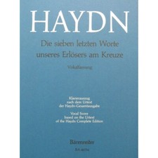 HAYDN Joseph Die Sieben Letzten Worte Chant Piano 1964