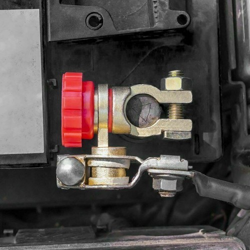 2x Trenner Unterbrecher Haupt Trenn Schalter Pol Klemme für Auto KFZ Batterie - Picture 7 of 13