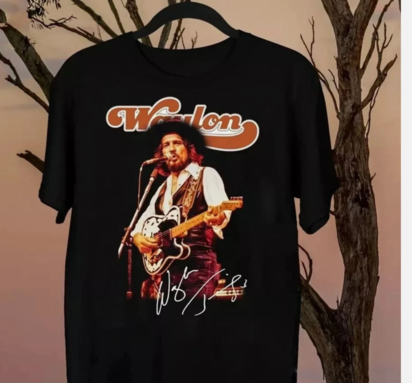 Waylon Jennings Live Collection Unisex T-Shirt