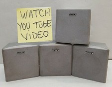 Sony Surround Sound Home Theater Speakers Model SS-MSP66R SS-CNP66 Set of 4