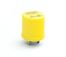 Universal Turn Signal, Hazards Flasher Relay 3 Prong 12v 25amp Round