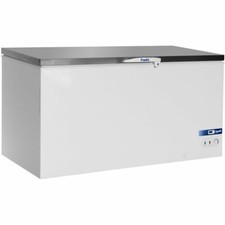 NEW 550L Commercial Chest Freezer / Stainless steel topped/Long 5 Year Warranty