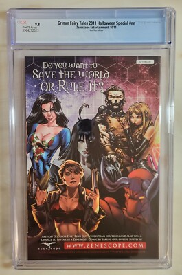 Grimm Fairy Tales, 2011 Halloween Special Hot Flips/NYCC CGC 9.8