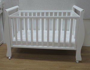 Sleigh Cot Drawer Change Table Mattress Pad Crib Baby Bed