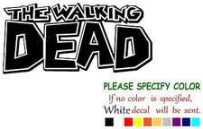 The walking dead Graphic Die Cut decal sticker Car Truck Boat Window 22"