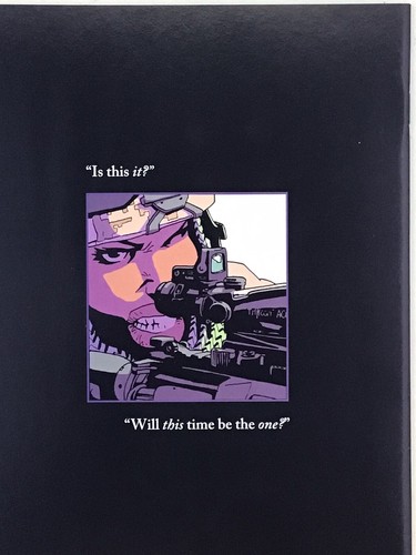 THE OLD GUARD #1 QUASI NUOVA VARIANTE ROSSA SECONDA STAMPA - IMAGE COMICS 2017 - Foto 8 di 10