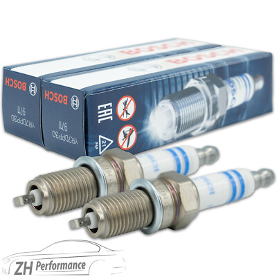 2x BOSCH YR7DPP30 Zündkerze 0 242 135 525 Toyota Suzuki Cappucino Daihatsu