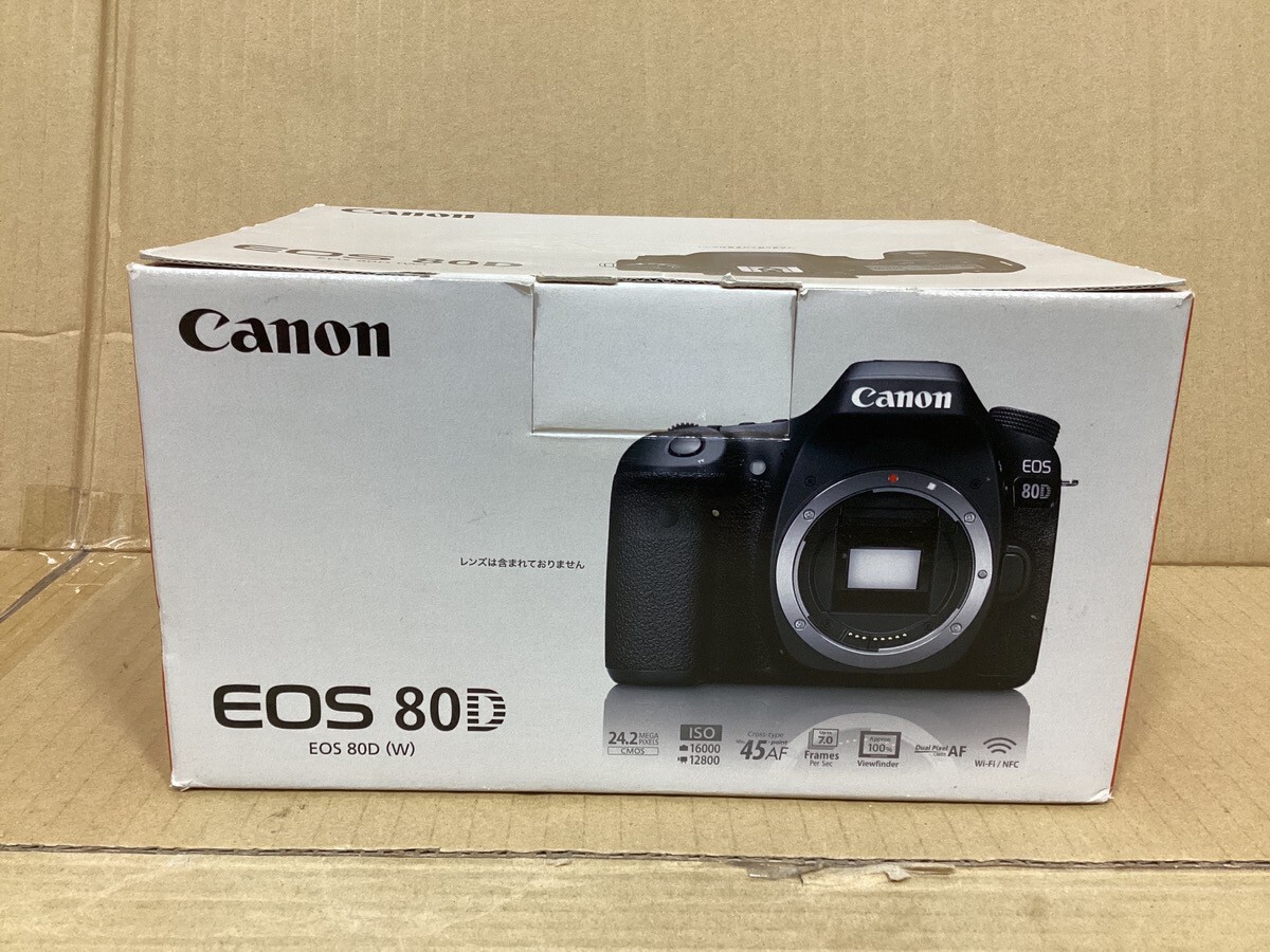 Canon EOS 80D MP Digital SLR Camera Black (Body Only) for