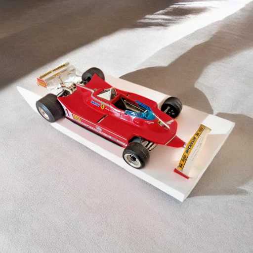 Ferrari F1 312 T5 Jody Scheckler Burago Scala 1:14 Edizione Limitata Collezione - Immagine 4 di 4