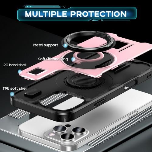 For iPhone 16 15 Plus 14 13 Pro Max 12 11 Heavy Duty Shockproof Case Cover - Picture 13 of 25