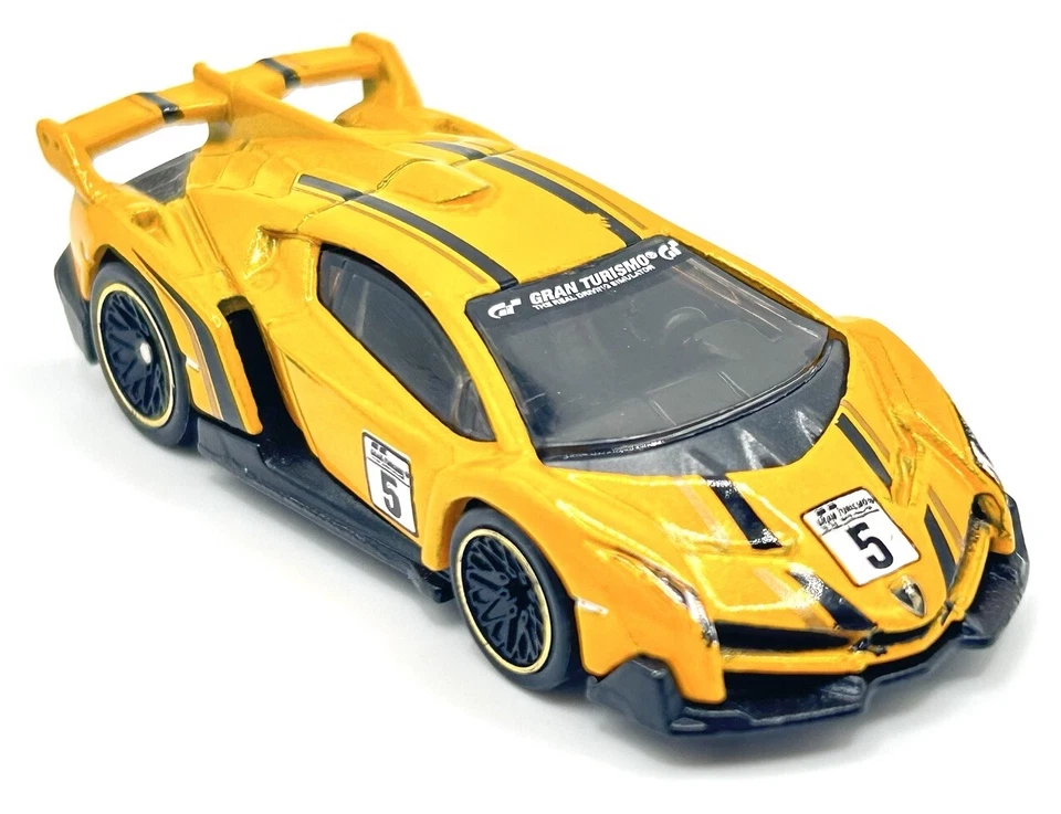 HOT WHEELS LAMBORGHINI VENENO GRAN TURISMO ENTRETENIMIENTO RETRO PREMIUM SUELTO Foto 4 de 4