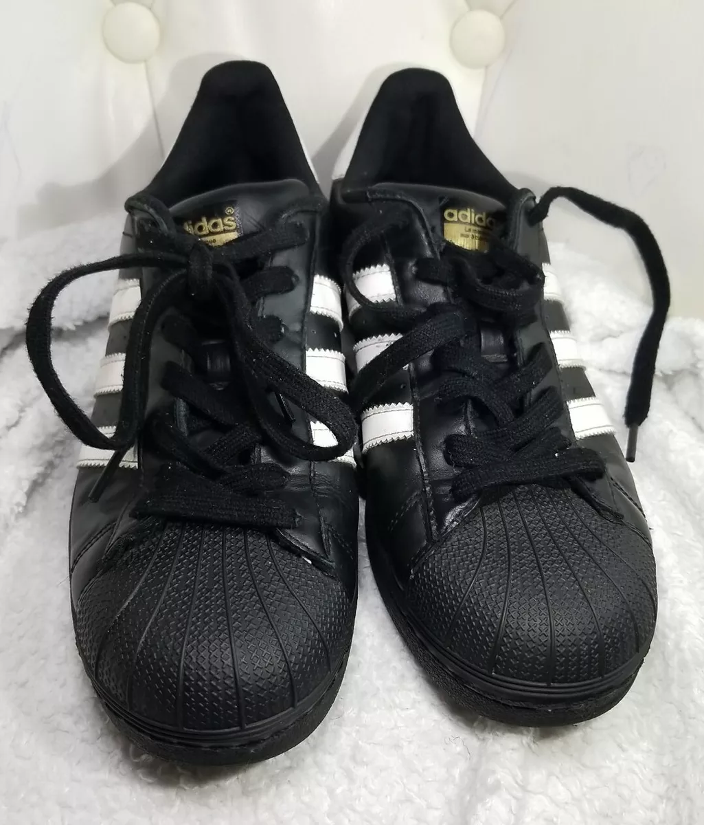 Adidas Superstar ADV Black White Gold 13