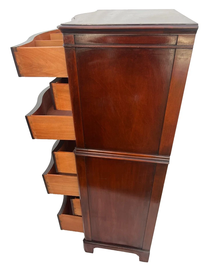 Винтажный Drexel Travis суда белье комод груди семь ящиков Hepplewhite - Изображение 3 из 4