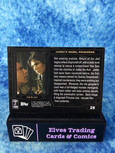 Star Wars: 30th Anniversary SINGLE Non-Sport Trading Card by Topps 2007 - Picture 54 of 200