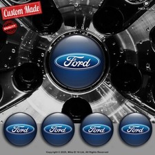 Ford Decals Set Of 4 3d Gel Silicone Center Wheel Caps Stickers Ford Decals Set Of 4 3d Gel Silicone Center Wheel Caps Stickers