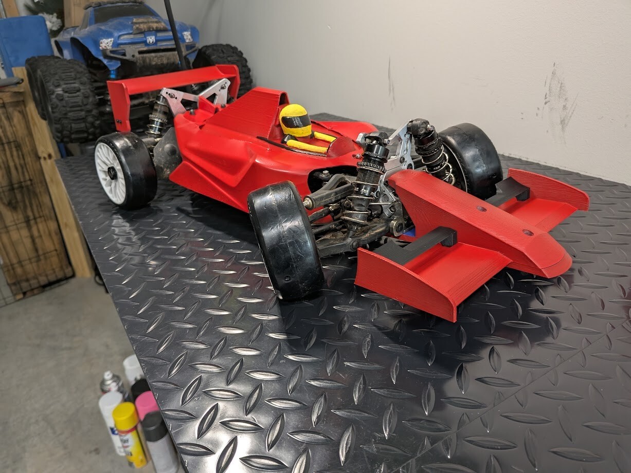 Arrma Typhon 6s Formula 1 Conversion Kit - Wing / Nose / Interior