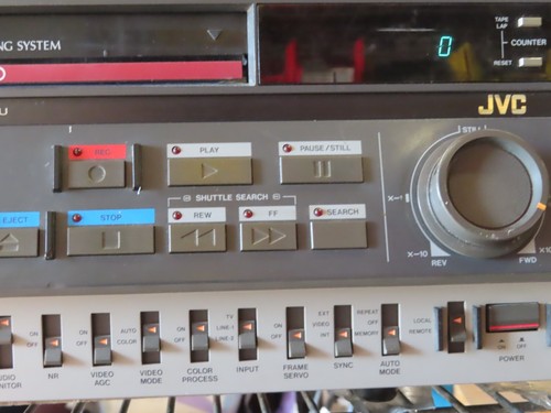 JVC BR-8600-U VHS PRO EDITING VIDEO RECORDER ** NO REMOTE ** - Picture 4 of 8